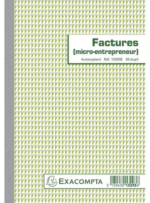 Immagine prodotto di Exacompta 13293E 5x FATTURA PER MICROIMPRESE