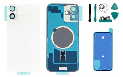 Produktbild von iPhone 16 Plus Backcover Weiß - Set