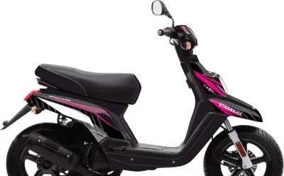 Produktbild von Stage6 Pink Deco Grafikset für Yamaha Bws nach 2004