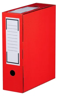 Produktbild von 20x Archiv-Ablagebox 315x96x260mm wiederverschließbar rot