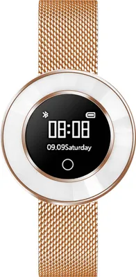 Produktbild von Atlanta Smartwatch 9705-18, Fitness Tracker für Damen, Rosé-Gold, Mesh-Armband