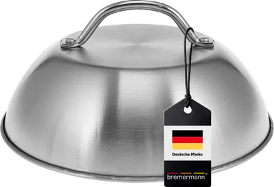 Immagine prodotto di bremermann copertura per hamburger 22,5 cm / copertura per griglia copertura per hamburger melting bell
