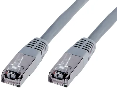 Zdjęcie produktu dla Digitus Kabel krosowany CAT 5e F/UTP, 1 m, Cat5e, F/UTP (FTP), RJ-45, RJ-45, Szary