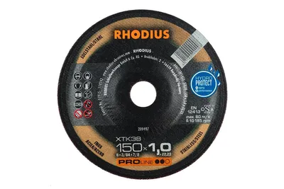 Obrázok produktu pre Rhodius 209497 Cutting disc (off-set) 150 mm 1 pc(s) Stainless steel, Steel