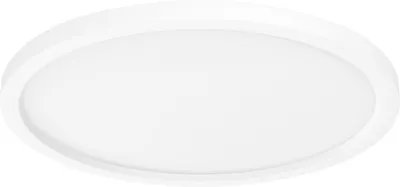 Produktbild von Philips Hue White ambience Aurelle runde Panelleuchte weiß + Dimmschalter, Intelligente Deckenbeleuchtung, Bluetooth/Zigbee, Weiß, LED, Aluminium, Nicht austauschbare(s) Leuchtmittel