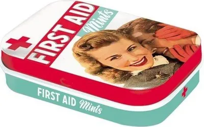 Immagine prodotto di Nostalgic-Art - Portapillole - Farmacia nostalgica - Coppia di pronto soccorso