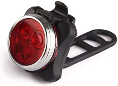 Produktbild von Fahrradlicht, wiederaufladbar, mit COB-Technologie und USB-Ladekabel