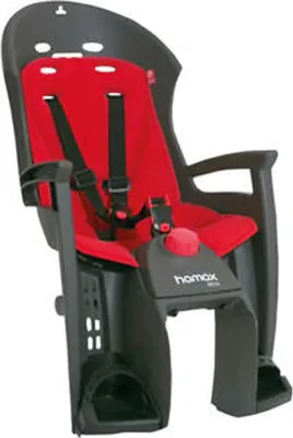 Produktbild von Hamax Kindersitz Siesta grau/rot, Befestigung Gepäckträger