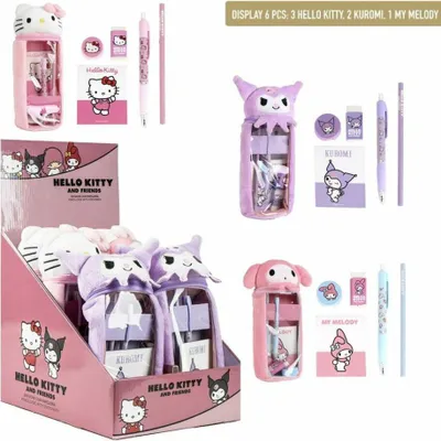 Zdjęcie produktu dla Hello Kitty Kuromi Pluszowy piórnik wypełniony