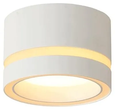 Zdjęcie produktu dla Reflektor LED sufitowy biały GX53 6W 2700K IP44 do łazienki 85MM