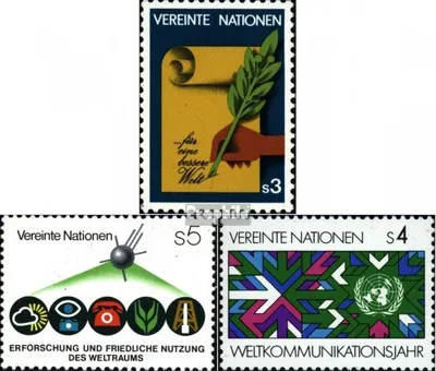 Produktbild von Briefmarken UNO - Wien 1982 Mi 23,26,29 (kompl.Ausg.) postfrisch Freimarken