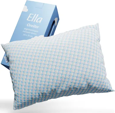 Produktbild von Ergonomisches Nackenstützkissen 50 x 70 cm, verstellbare Füllung, orthopädisch, für Nackenschmerzen, für