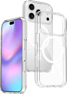 Produktbild von Mobigear Crystal Durchsichtig iPhone 17 Pro MagSafe Hülle Hardcase Backcover - Transparent