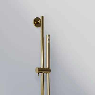Produktbild von Steinberg Serie 340 Brausegarnitur, inklusive Stabhandbrause und Brauseschlauch, Brausestange 600mm, 3401600BG