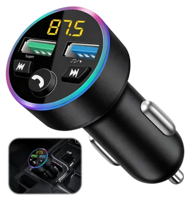 Bluetooth FM-Transmitter, Zigarettenanzünder, Freisprecheinrichtung
