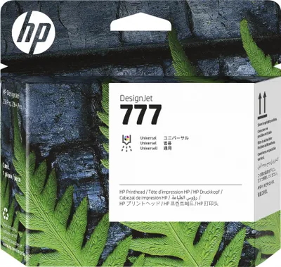 Obrázek produktu pro HP Tisková hlava 777 DesignJet, Tiskárna HP DesignJet Z6 Pro, Z9+ Pro, Singapur, 146,8 mm, 131,4 mm, 27,7 mm, 82 g