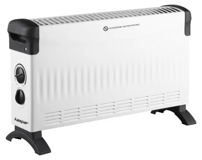 Konvektor-Heizgerät, 2000 W, 3 Heizstufen, Thermostat, weiß