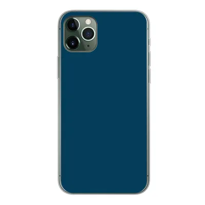 Produktbild von MuchoWow® Handyhülle Schutzhülle Hülle für iPhone 11 Pro Max Indigo - Palette - Farben Silikon Softcase Handy Hülle - Schutz