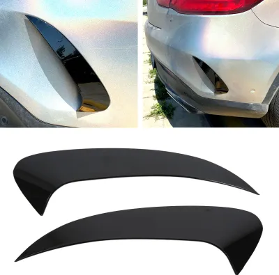 Zdjęcie produktu dla Tylny zderzak, spojler wentylacyjny, osłona, listwa ozdobna, błyszcząca czerń, zamiennik do Mercedes-Benz GLE Coupe C292 2015-2019