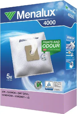 Produktbild von Menalux Staubsaugerbeutel 4000