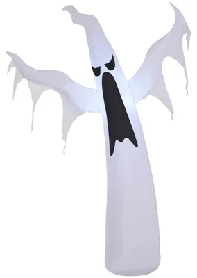 Produktbild von HOMCOM Selbstaufblasende Halloween Dekoration Spuk Gespenst Geist mit LED