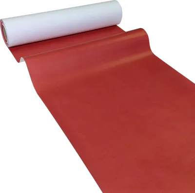 Produktbild von 50m x 0,40m JUNOPAX® Papier Tischläufer rot