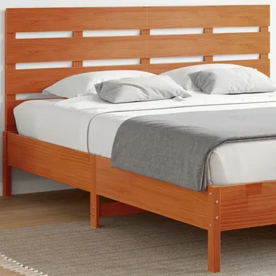 Produktbild von Design Kopfteil Wachsbraun 180 cm Massivholz Kiefer, Kopfteile 2024 Neu