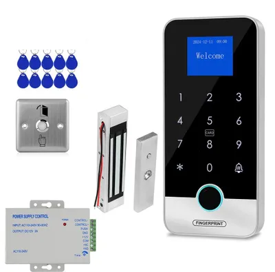 Zugangskontrollsystem mit Fingerabdruck, Tuya-App, IP65