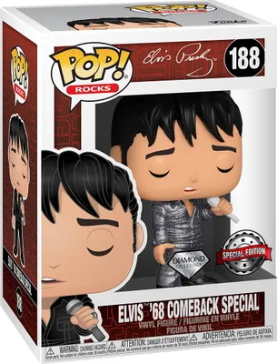 Produktbild von Elvis Presley - Elvis'68 Comeback 188 Diamond Special Edition - Funko Pop! - Vinyl Figur