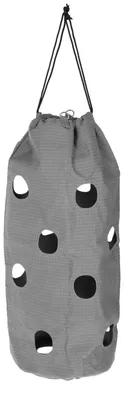 Produktbild von Kerbl Heutasche HayBag Big 210 l grau Baumwolle, 20 Fresslöcher, Ø 55cm, H 90cm