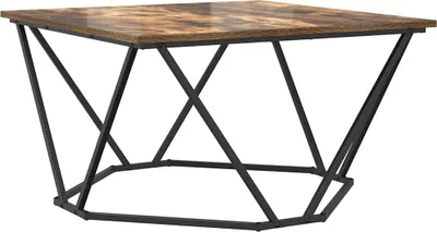 Obrázok produktu pre vidaXL Konferenčný stolík z údeného dubu 80 x 80 x 45 cm