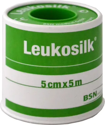 Produktbild von Leukosilk 5 cm x 5 m, 1 St. Pflaster