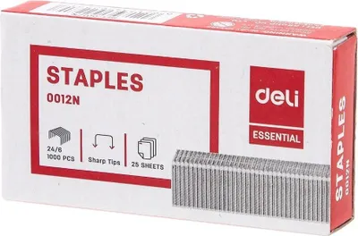Immagine prodotto di Graffette 24/6 1000pz DELI