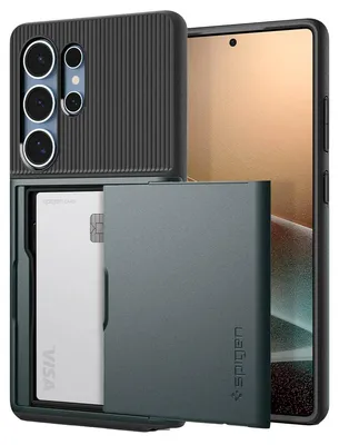 Obrázek produktu pro Spigen Slim Armor CS, Obal, Samsung, Galaxy S25 Ultra, 17,5 cm (6.9"), Zelená