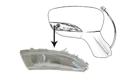 Produktbild von VAN WEZEL 4373916 Blinker Blinkleuchte Außenspiegel Rechts für RENAULT Clio IV Schrägheck (BH) Captur (J5, H5) Clio IV Grandtour (KH) Zoe (BFM)