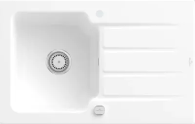 Produktbild von Villeroy & Boch Keramikspüle 334002RW, Architectura 45 Einbauspüle