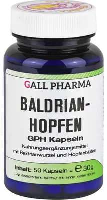Image de GALL PHARMA Valériane-Houblon GPH Capsules, 50 pcs. capsules