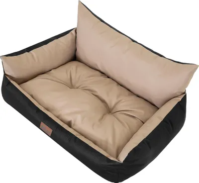 Image de Lit pour chien "Joker Lite" -132x105 cm- Panier pour chien hydrofuge avec coussin amovible | PillowPrim