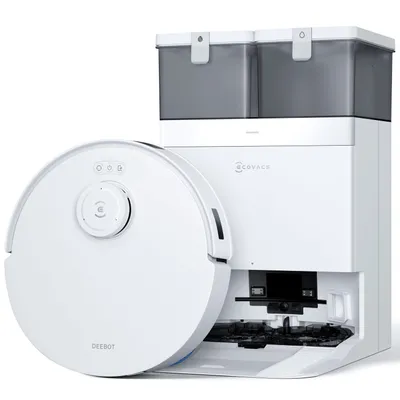 Produktbild von ECOVACS DEEBOT T30C PRO Omni Saugroboter mit Wischfunktion，12800Pa Staubsauger Roboter, 70°C Heißwasser-Moppwäsche, Wischroboter mit Lifting-Mopp