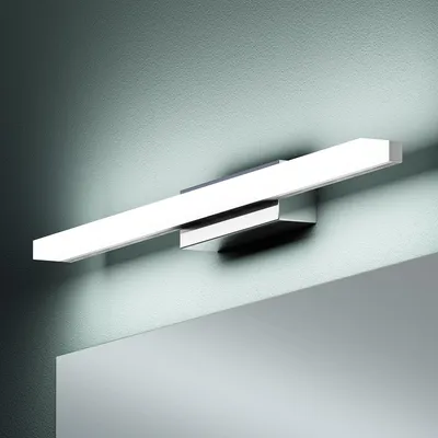 Produktbild von Mai & Mai Spiegelleuchte 60cm LED Badlampe | Spiegellampe, 6000K Badezimmer Lampe | LED Wandleuchte Chrom 14W Spiegelstrahl