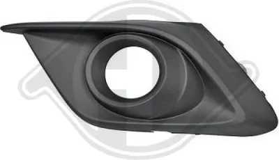 Produktbild von DIEDERICHS Lüftungsgitter Grill Stoßfänger für MAZDA 3 Schrägheck (BM, BN) Schwarz