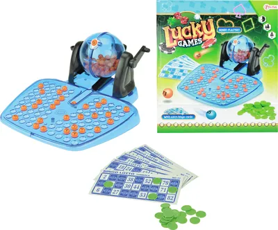 Obrázek produktu pro Hra Bingo v salonu s hracími kartami a žetony