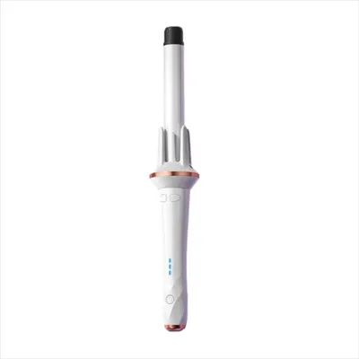 Obrázok produktu pre INF Automatická rotačná kulma na vlasy: iónová technológia, nastaviteľné teplo pre kučery biely 28 mm