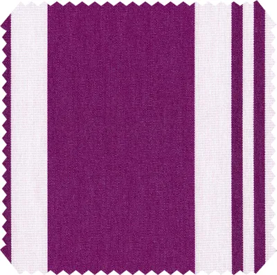 Produktbild von novely Abverkauf | CORDOBA UV+ ACRYL Markisenstoff Strandkorb Outdoor Stoff 1 lfm - Farbe: 16-20 Pflaume Weiß