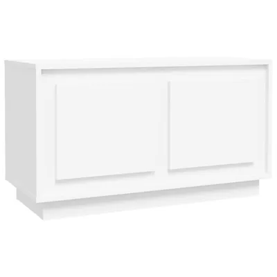 Obrázek produktu pro TV skříňka bílá 80 x 35 x 45 cm kompozitní dřevo