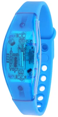 Produktbild von Nachtlauf, verstellbares LED-Armband, leuchtendes Silikon-Blinkarmband für Party