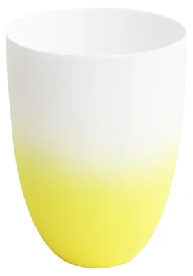 Zdjęcie produktu dla Wazon/świecznik ASA Selection, kolor żółty, średnica 8,5 cm, wysokość 12 cm
