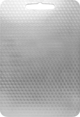 Produktbild von INF 304 Edelstahl Schneidebrett mit Diamanttextur, 2mm Dicke Klein