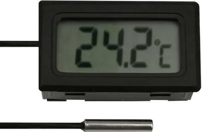 Produktbild von LCD Digital Thermometer Kabellänge: 1m 2m 3m 5m 7m 10m Digitalthermometer 5 Meter