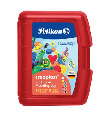 Produktbild von Pelikan 622670, Modellierton, Mehrfarbig, Kind, 9 Stück(e), 9 Farben, 300 g